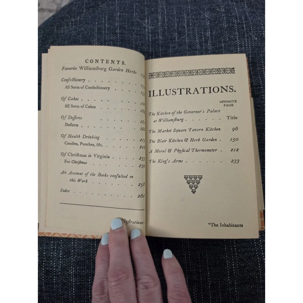The Williamsburg Art of Cookery Facsimile Edition; 1938 10th Printing VERY GOOD‎